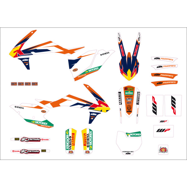 KTM Factory graphics kit